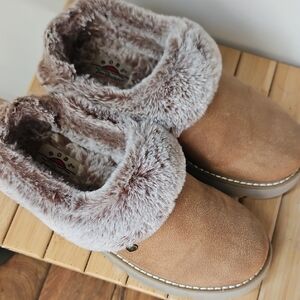 Sketchers Tan Bobs Women's Shoes